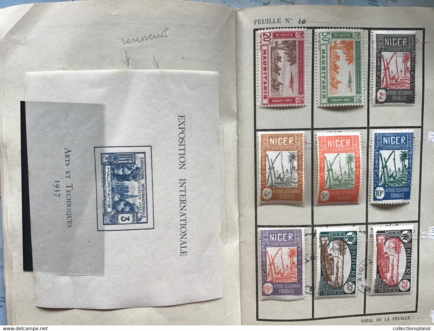 14 CARNETS REMPLIS DE COLONIES FRANÇAISES FRANCE MONACO