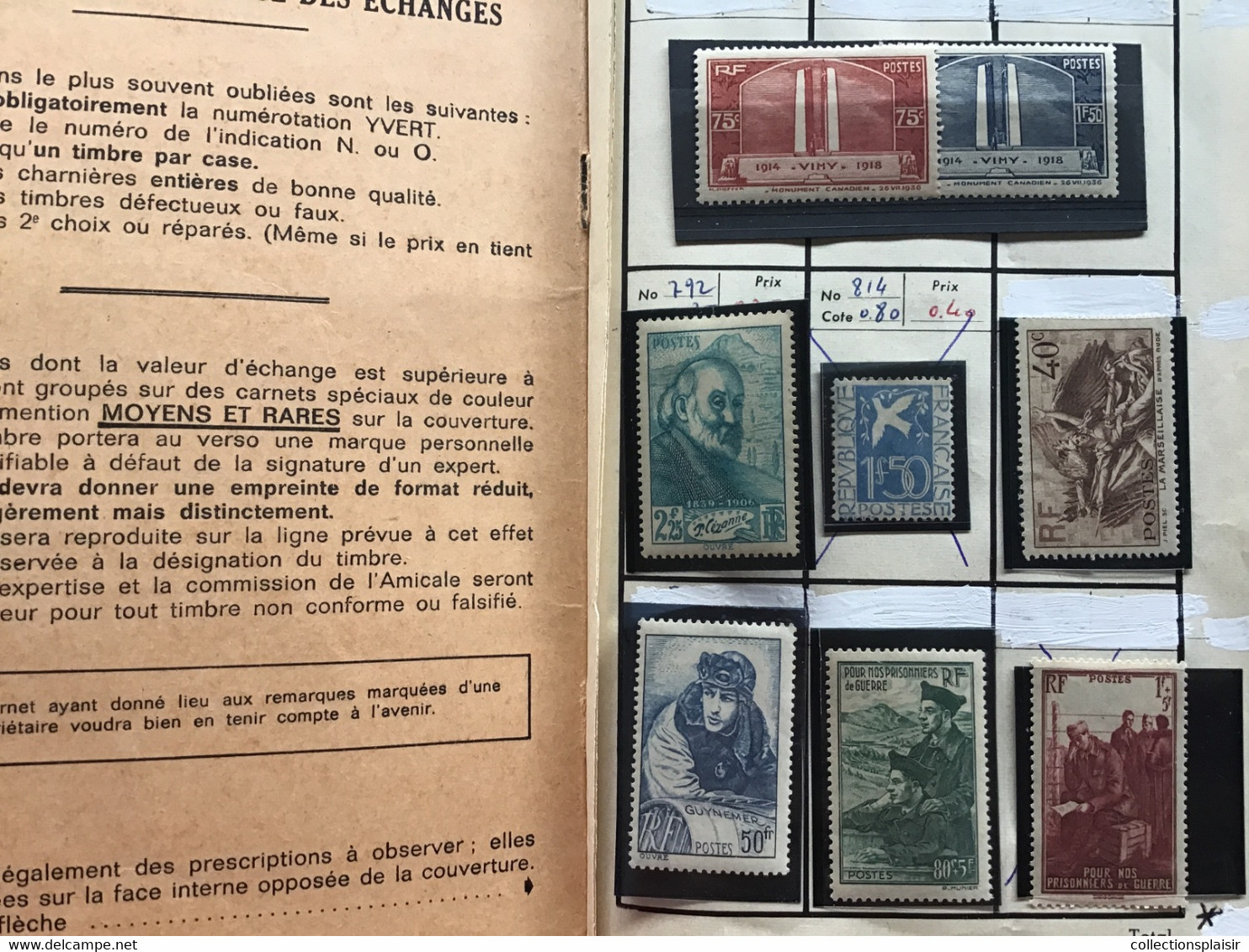 14 CARNETS REMPLIS DE COLONIES FRANÇAISES FRANCE MONACO