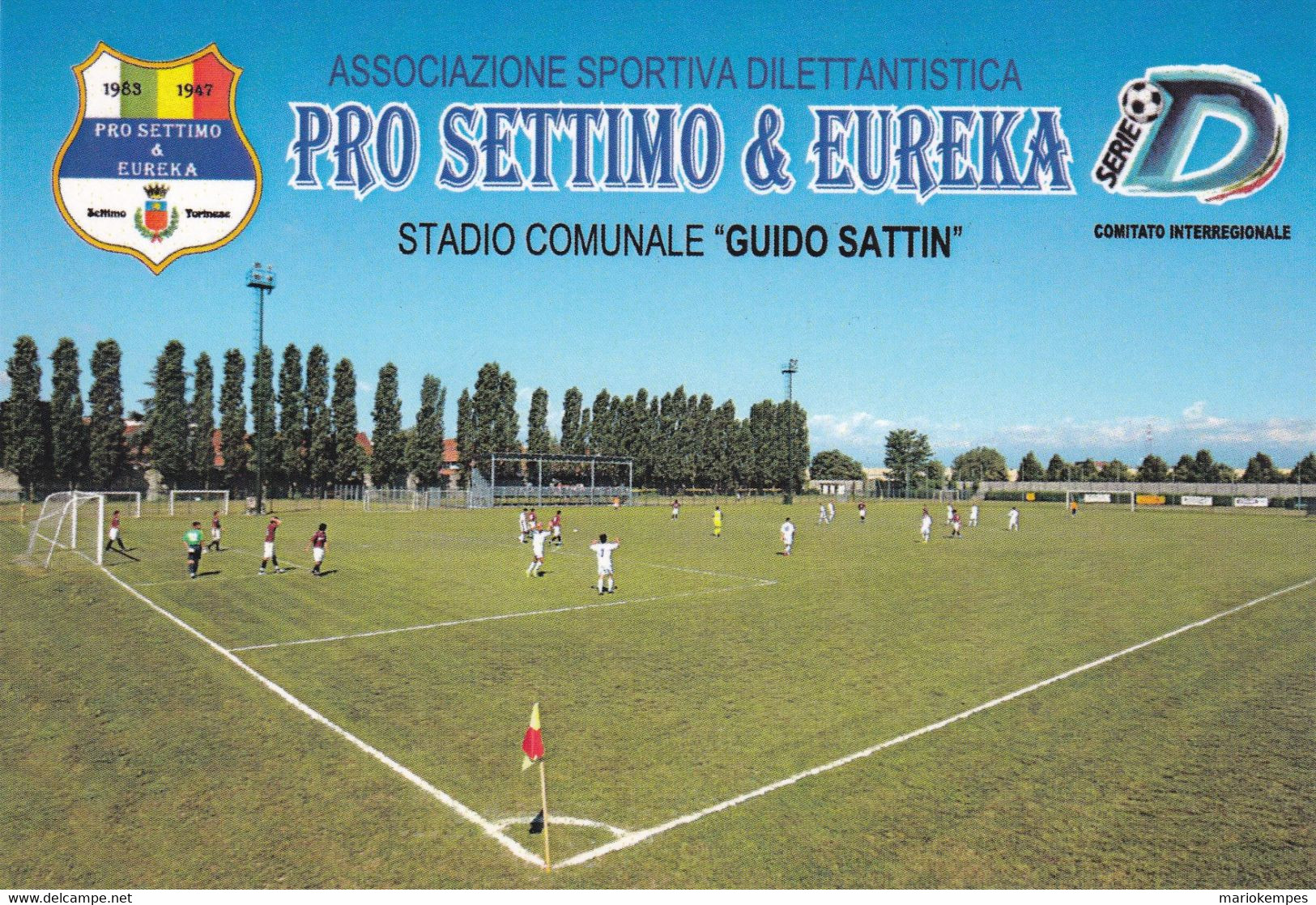 SETTIMO TORINESE (TO)_A.S.PRO SETTIMO & EUREKA _STADIO COMUNALE "GUIDO SATTIN"_Stadium_Stade_Estadio_Stadion - Stadien & Sportanlagen