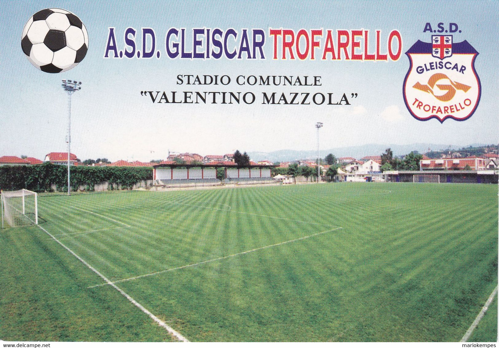 TROFARELLO (TO)_A.S.GLEISCAR TROFARELLO_STADIO COMUNALE "VALENTINO MAZZOLA"_Stadium_Stade_Estadio_Stadion - Stades & Structures Sportives