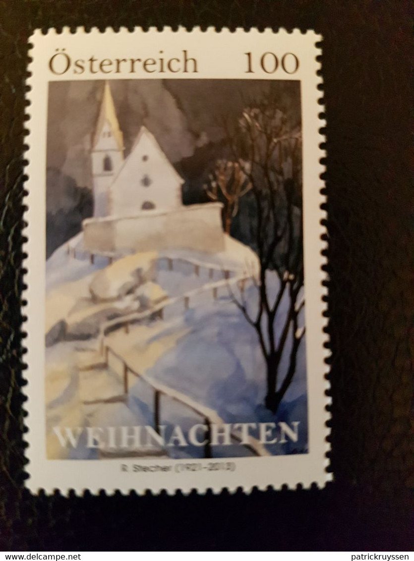 Austria 2021 Autriche Christmas Birth Cent Bishop Reinhold Stecher Church 1v Mnh - Unused Stamps