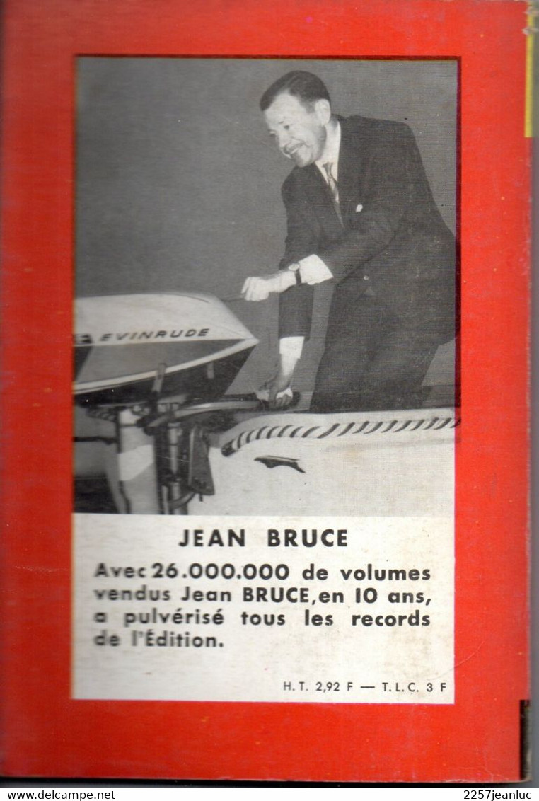 Roman Espionnage * Jean Bruce OSS 117 Contre X * Editions Presses De La Cité De 1964 - Presses De La Cité