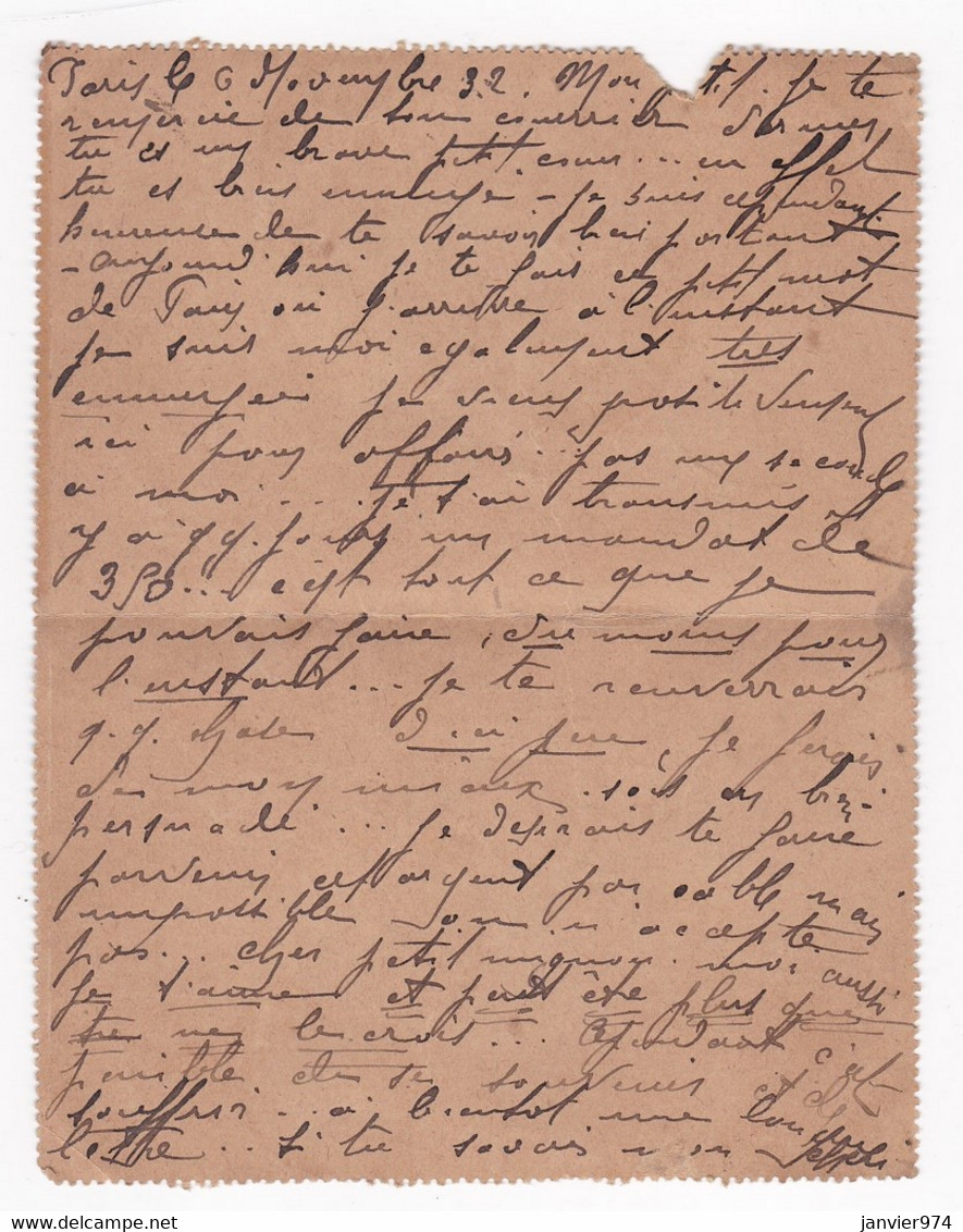 Carte Lettre 1932 Paris Pour Les Avirons La Réunion , Voir Texte Au Dos - Cartas & Documentos