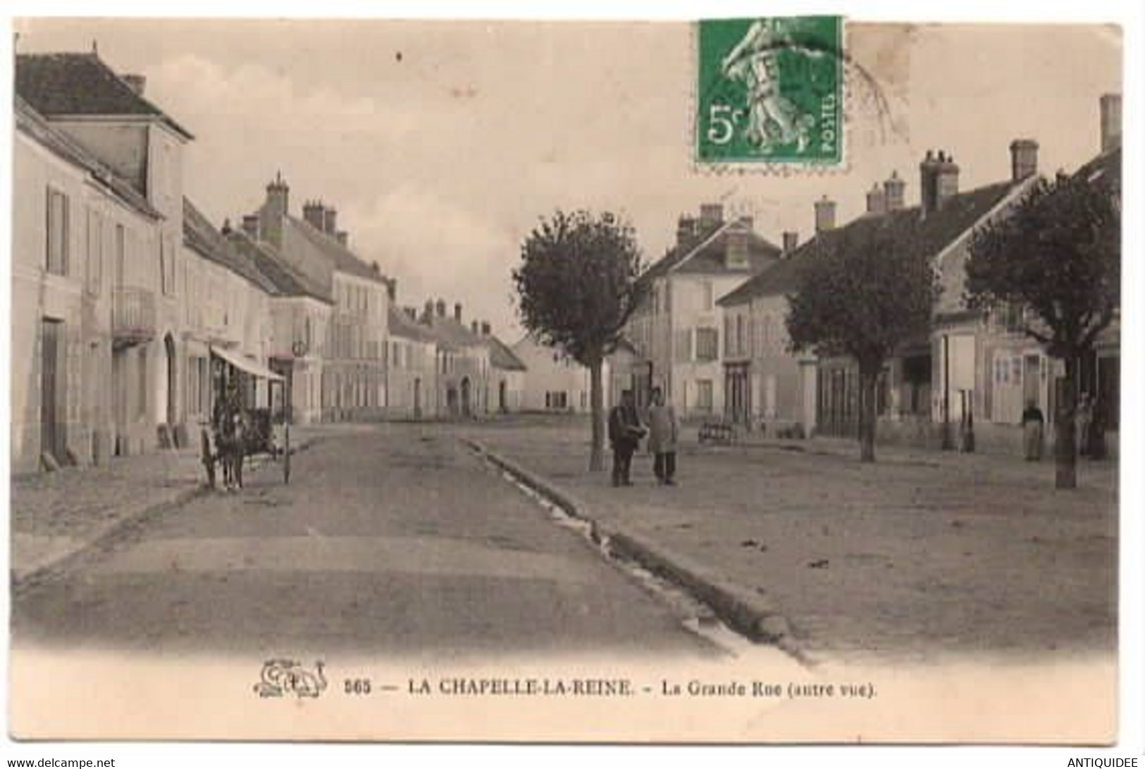 LA CHAPELLE-la-REINE - La Grand Rue ( Autre Vue ) - Vers 1912 ? - - La Chapelle La Reine