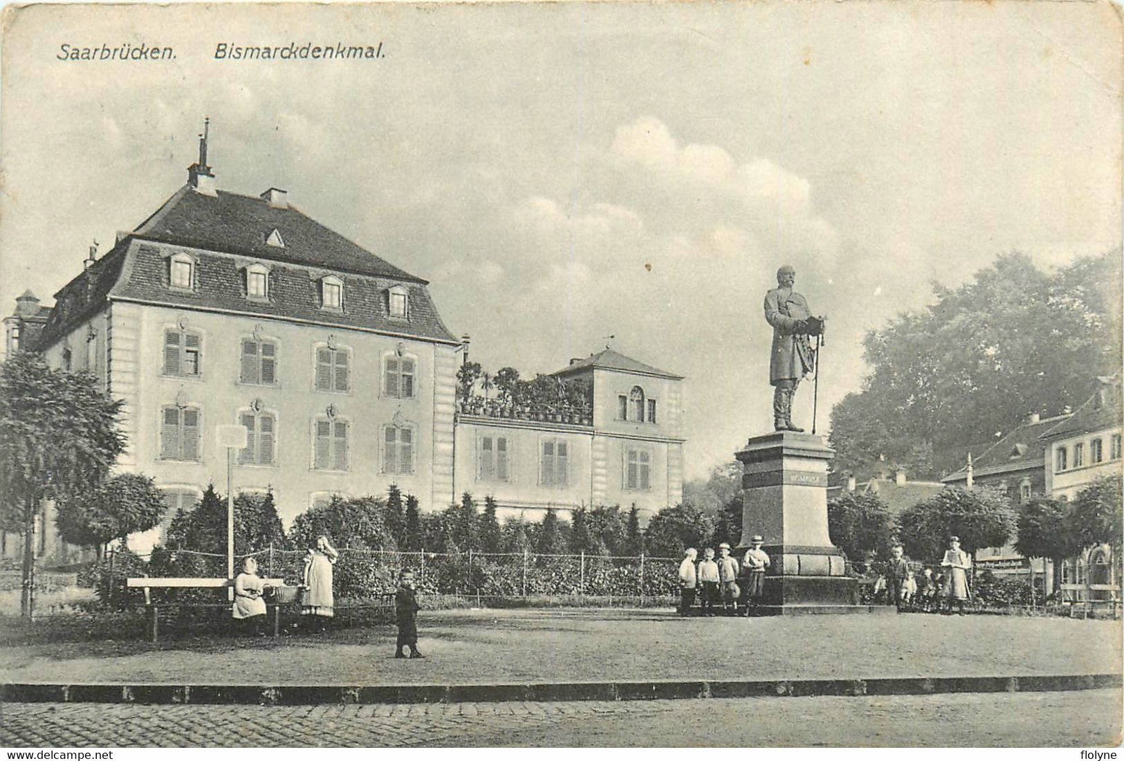 Saarbrücken - Sarrebruck - Bismarckdenkmal - Allemagne Germany - Saarbrücken