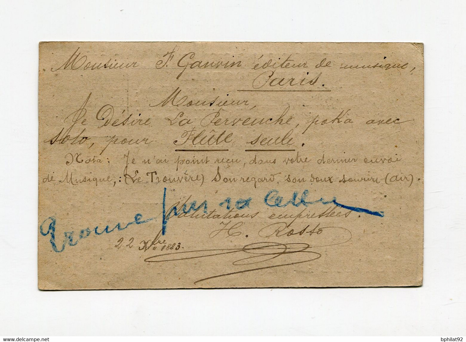 !!! GUADELOUPE, CARTE PRECURSEUR DE BASSE TERRE DE 1883 POUR PARIS, AFFRANCH ALPHEE DUBOIS - Alphée Dubois