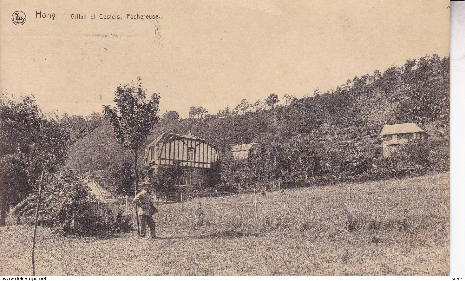 ESNEUX HONY Villas Et Castels. Fechereuse Postée En 1922 - Esneux