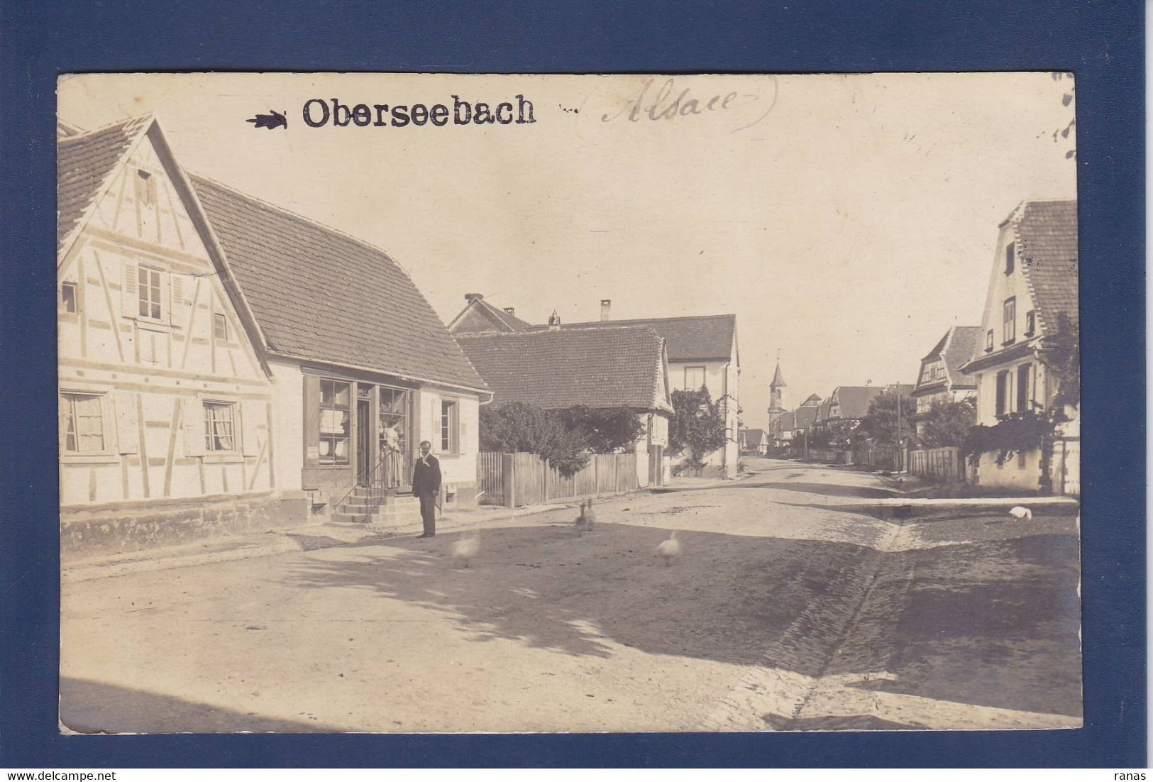 CPA [67] Bas Rhin Oberseebach Circulé Carte Photo - Other & Unclassified