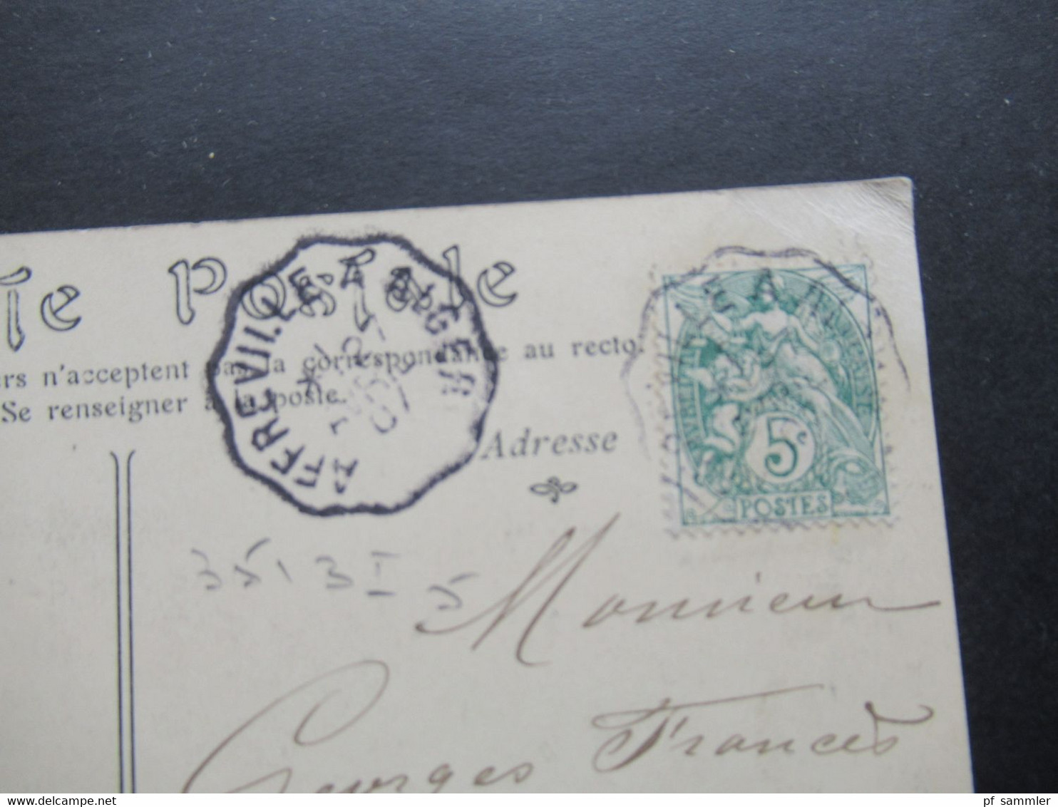 Frankreich Kolonie Algerien AK 1907 Blida Vue Générale Bahnpost Stempel Affreville A Alger - Blida