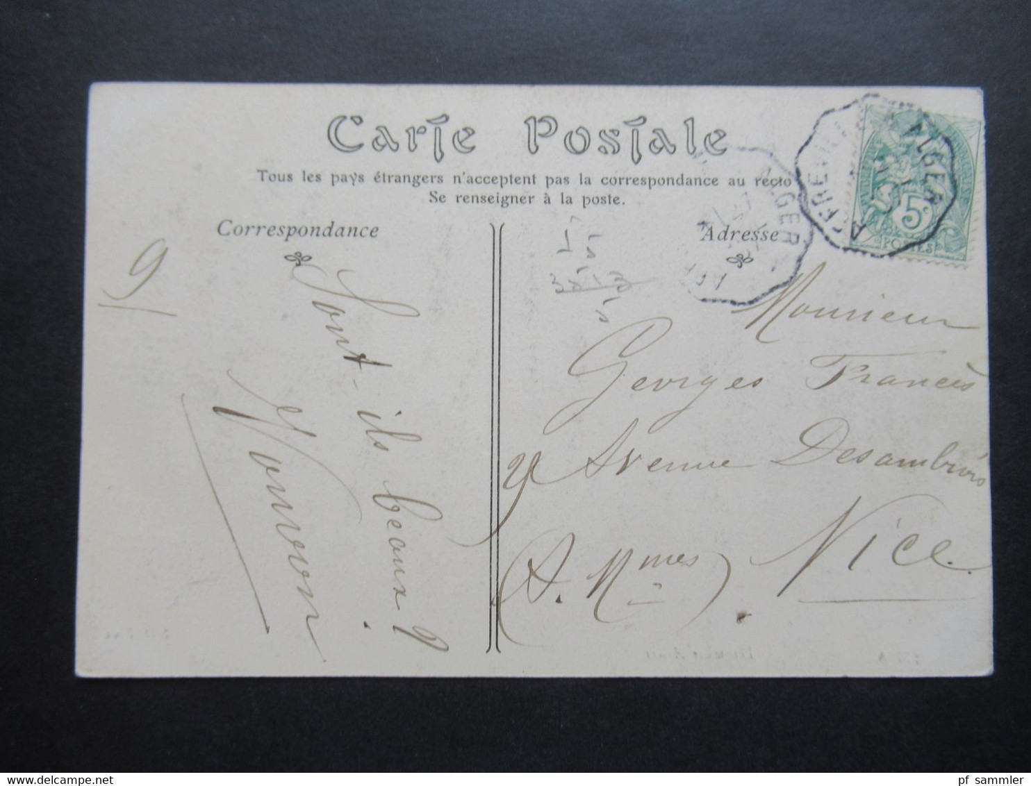 Frankreich Kolonie Algerien AK 1907 Danseuse Arabe / Menschen Mit Trommel Tanzen Bahnpost Stempel Affreville A Alger - Scènes & Types