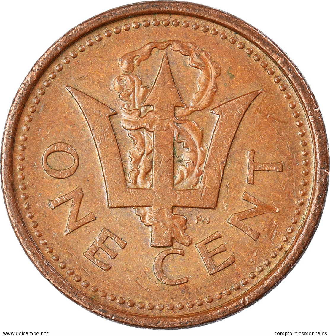 Monnaie, Barbade, Cent, 1987 - Barbados