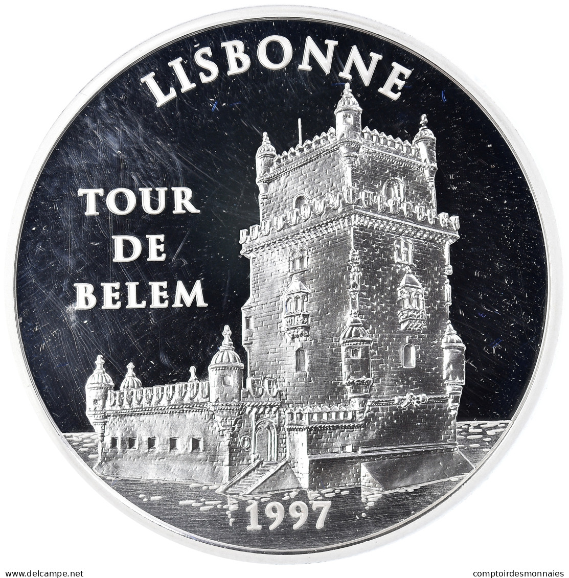 Monnaie, France, Monnaie De Paris, Tour De Belem, 100 Francs-15 Euro, 1997 - Probedrucke