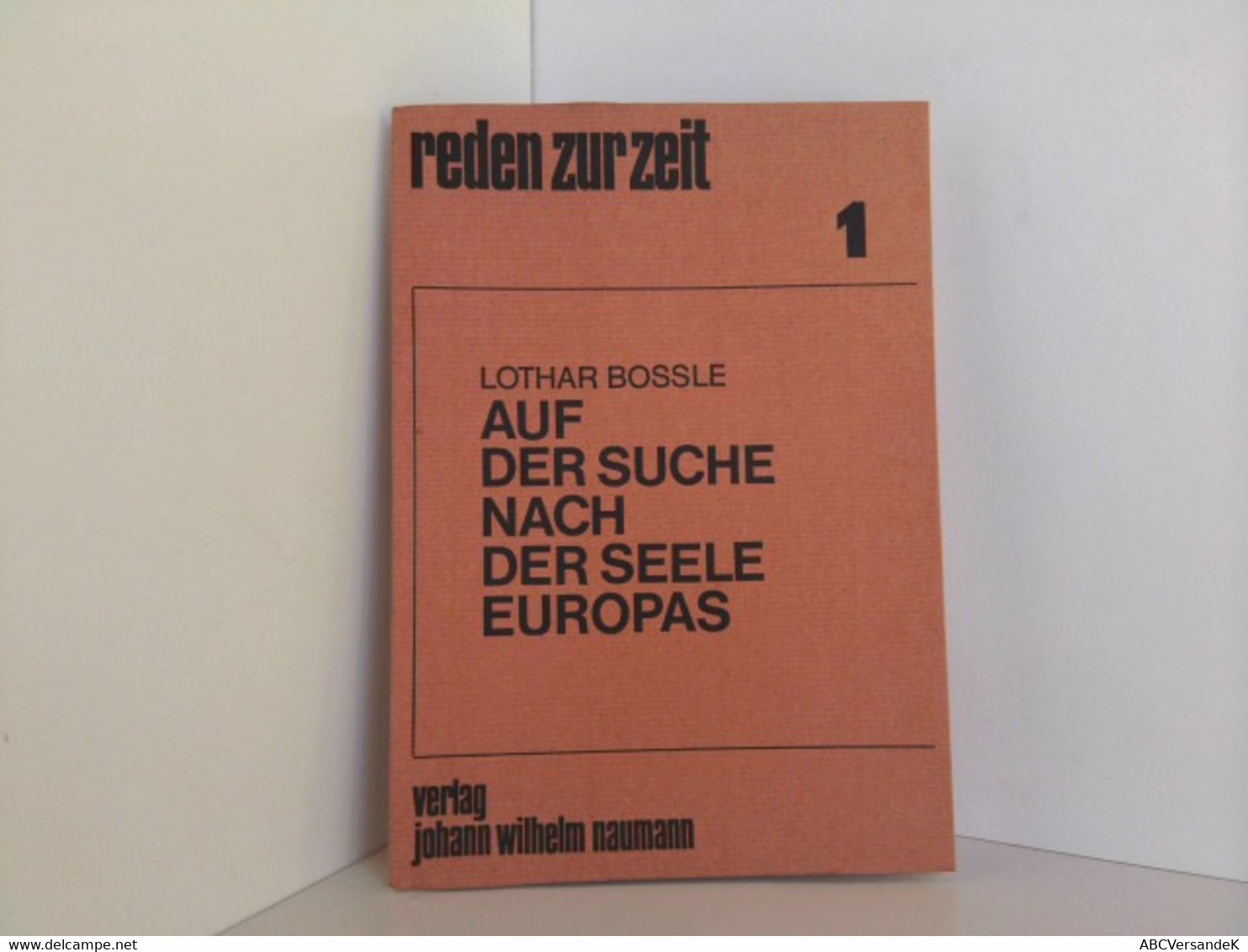 Auf Der Suche Nach Der Seele Europas. - Otros & Sin Clasificación