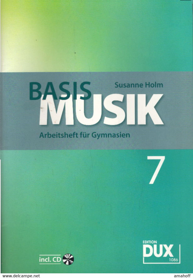 Basis Musik, Arbeitsheft Für Gymnasien: Jahrgangsstufe 7, Schülerband - Music