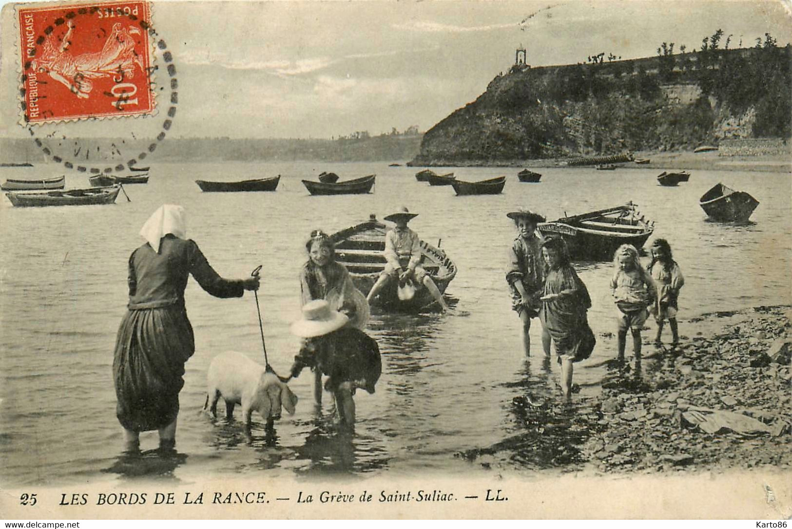 St Suliac * La Grève * Plage * Bain Du Cochon * Bords De La Rance - Saint-Suliac