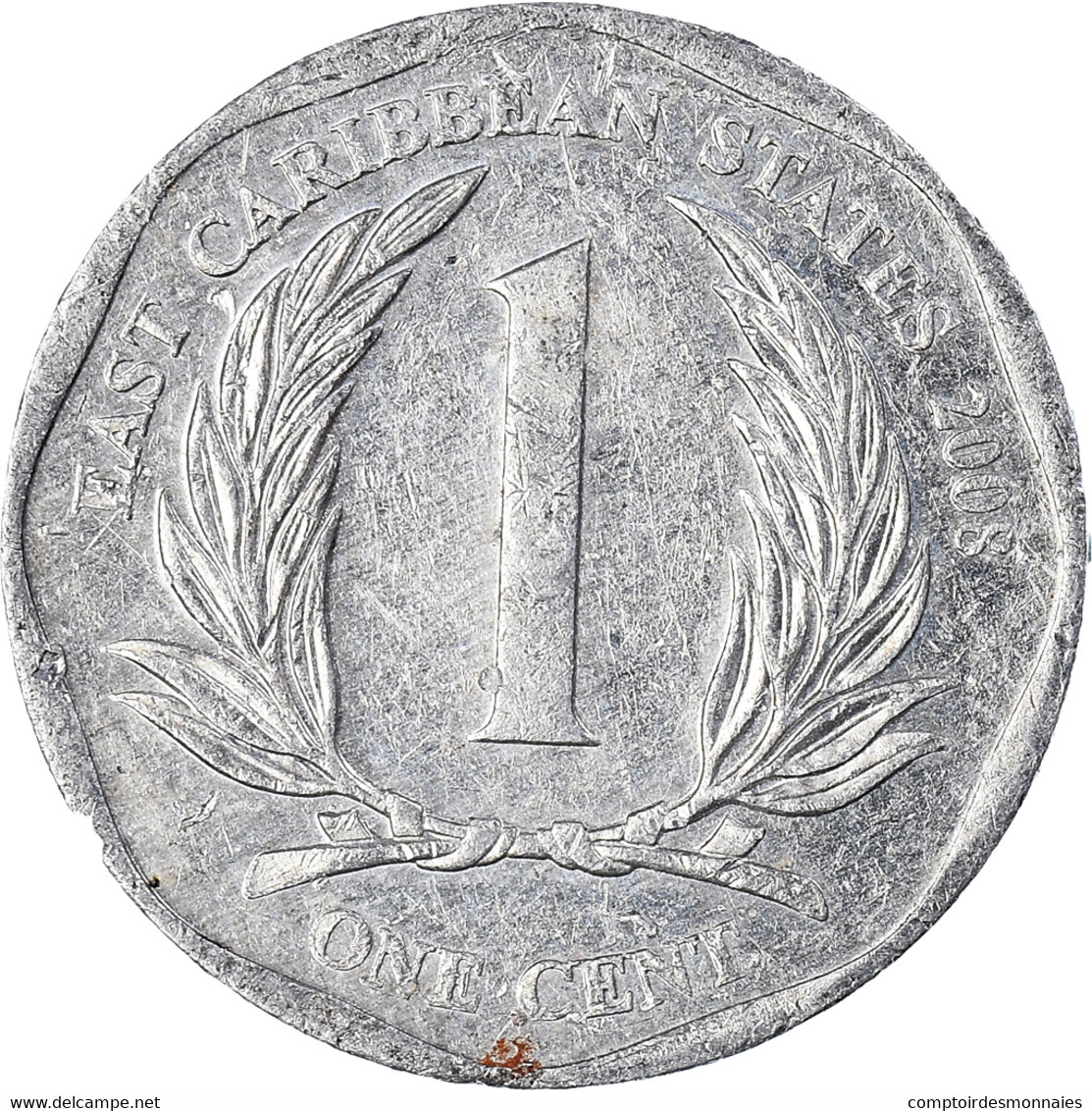 Monnaie, Etats Des Caraibes Orientales, Cent, 2008 - Oost-Caribische Staten