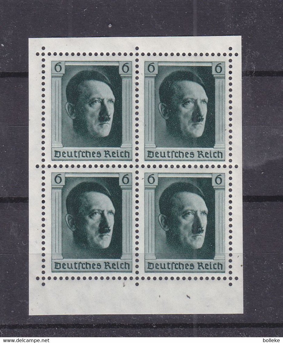 Allemagne - Empire - Timbres Du Bloc ** - Hitler - Valeur 22 Euros - Nuevos