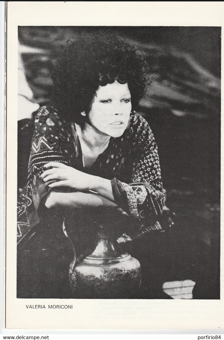 TEATRO ARGENTINA ROMA RARO LIBRETTO TEATRALE MEDEA 1972 - F. ENRIQUEZ - VALERIA MORICONI - Theater, Kostüme & Verkleidung