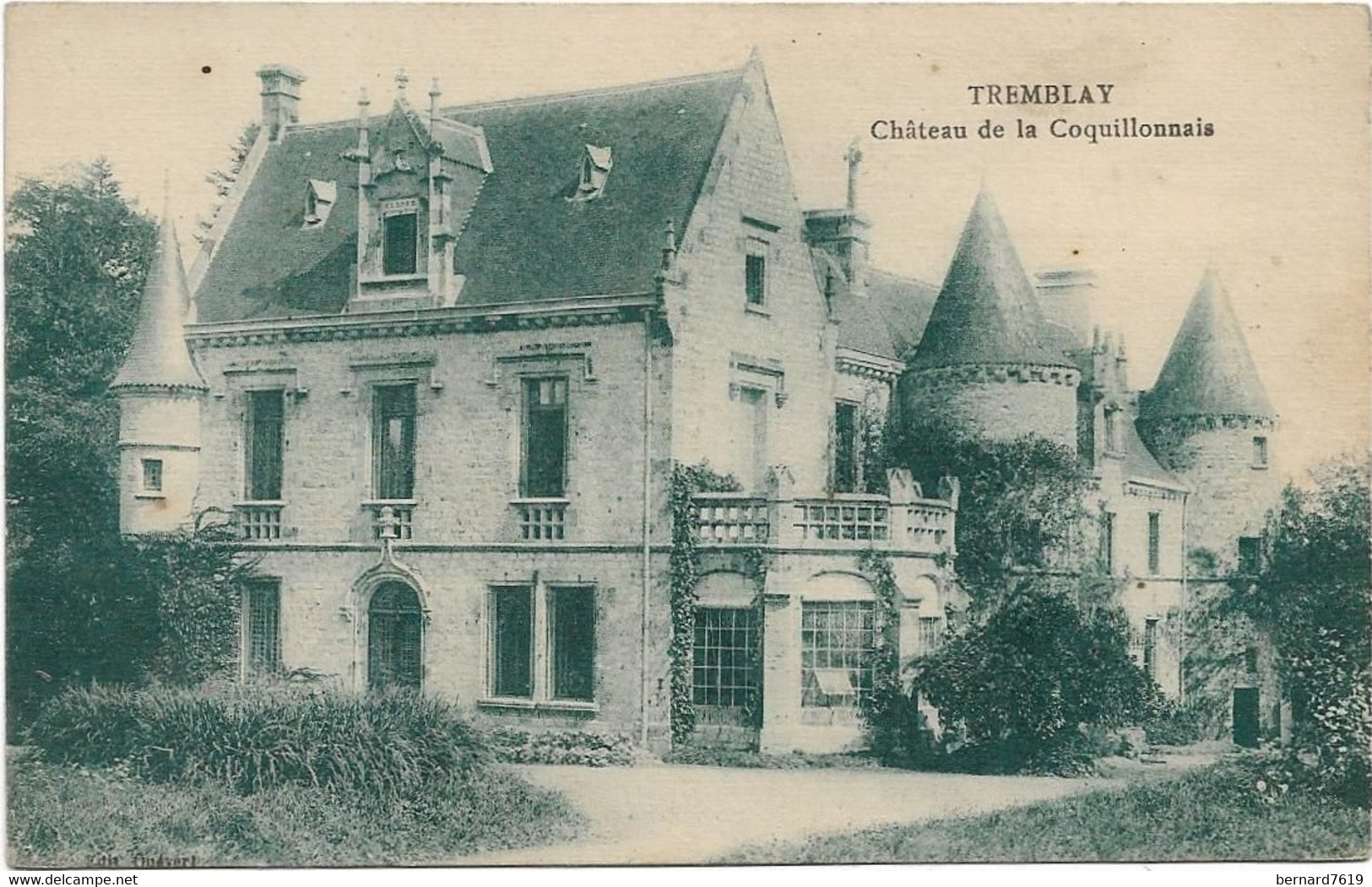 93    Tremblay  En France  -   Chateau De La Coquillonnais - Tremblay En France