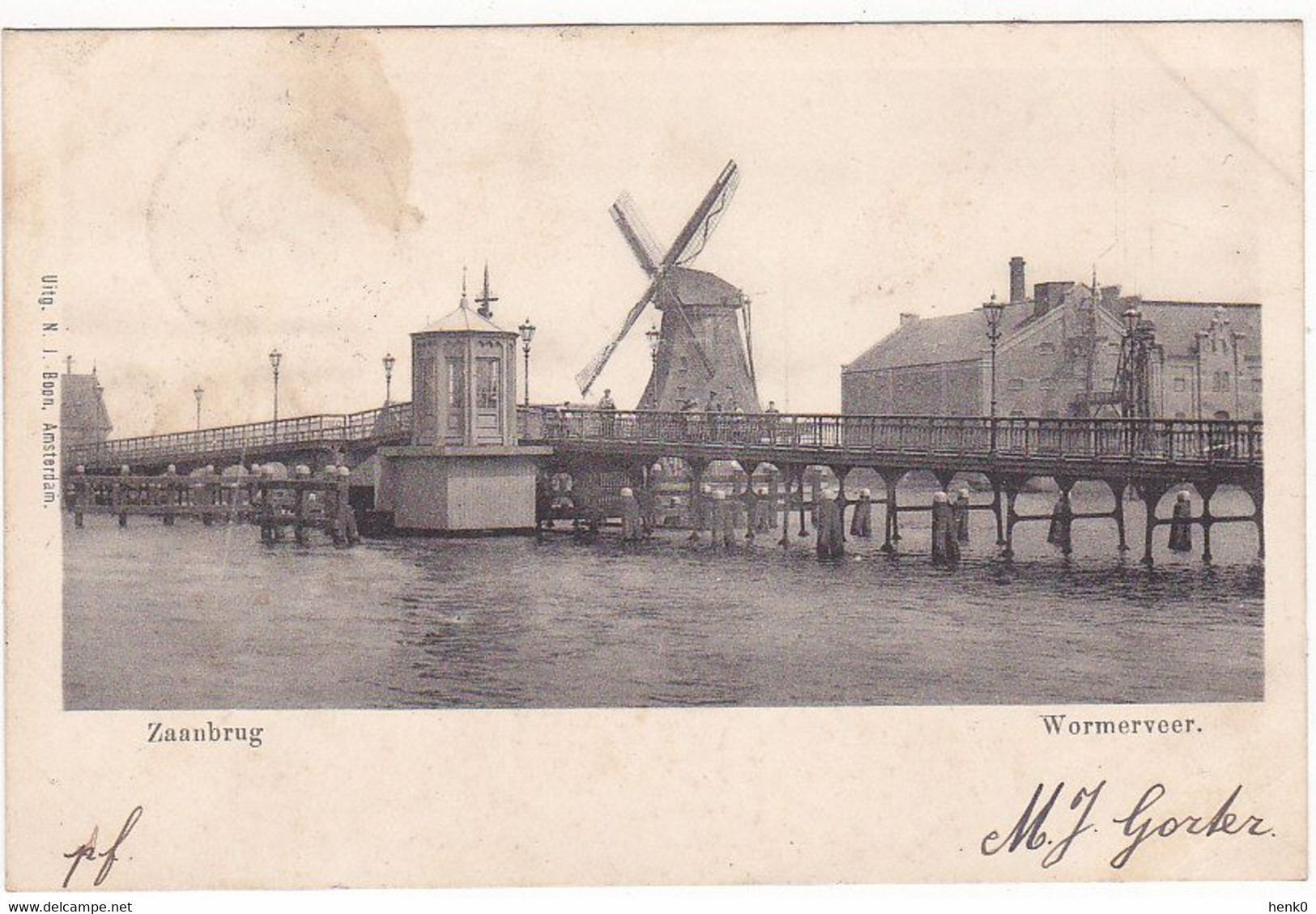 Wormerveer Zaanbrug MOLEN C1321 - Wormerveer