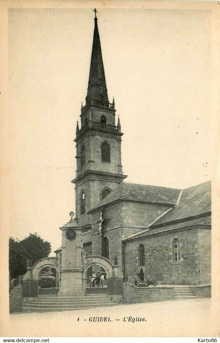 Guidel * Place De L'église Du Village - Guidel