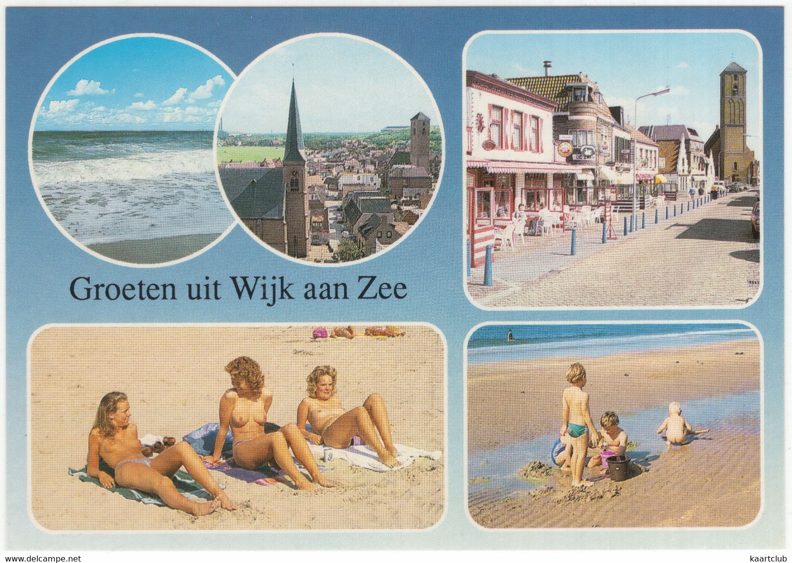 Wijk Aan Zee - (Nederland  / Noord-Holland) - WIE 5 - Topless Girls - Wijk Aan Zee