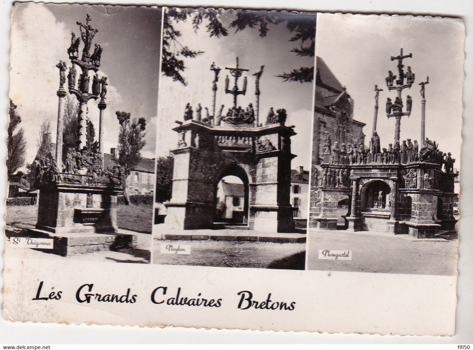 LES GRANDS CALVAIRES BRETONS Saint Thégonnec Pleyben Plougastel 29 - Monuments