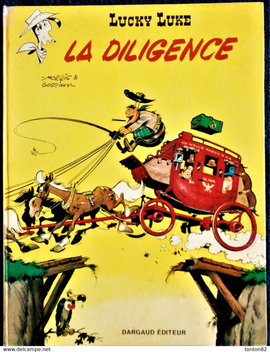 Morris Et Goscinny - Lucky Luke - La Diligence - DARGAUD Éditeur - ( 1971 )  . - Lucky Luke