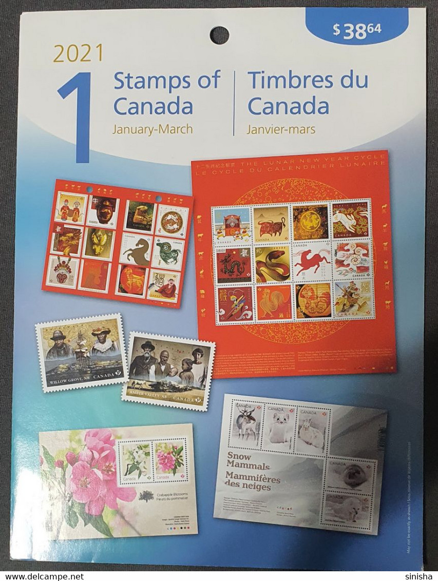 Canada / Year Pack - Unused Stamps