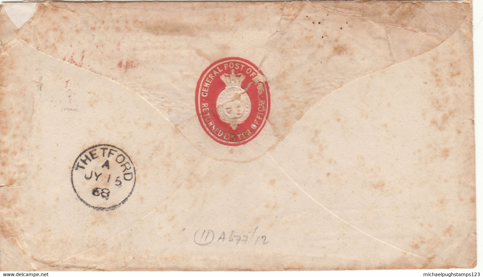 G.B. / Returned Paid Mail / Dorset / Norfolk - Other & Unclassified