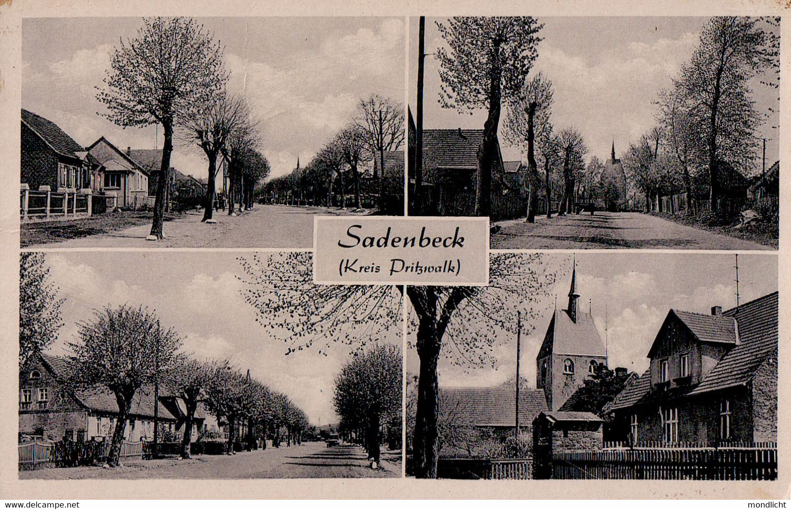 Sadenbeck (Kreis Pritzwalk). - Pritzwalk