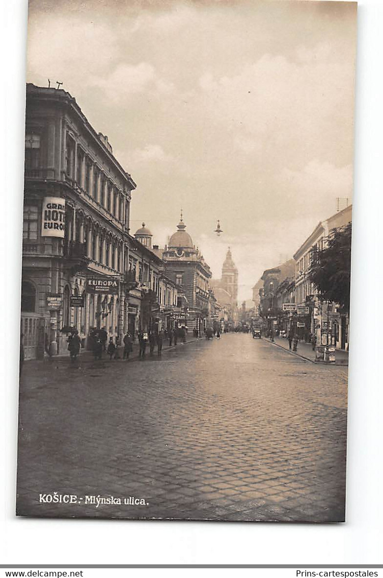 CPA Carte Photo Slovaquie Kosice Mlynska Ulica - Slovaquie