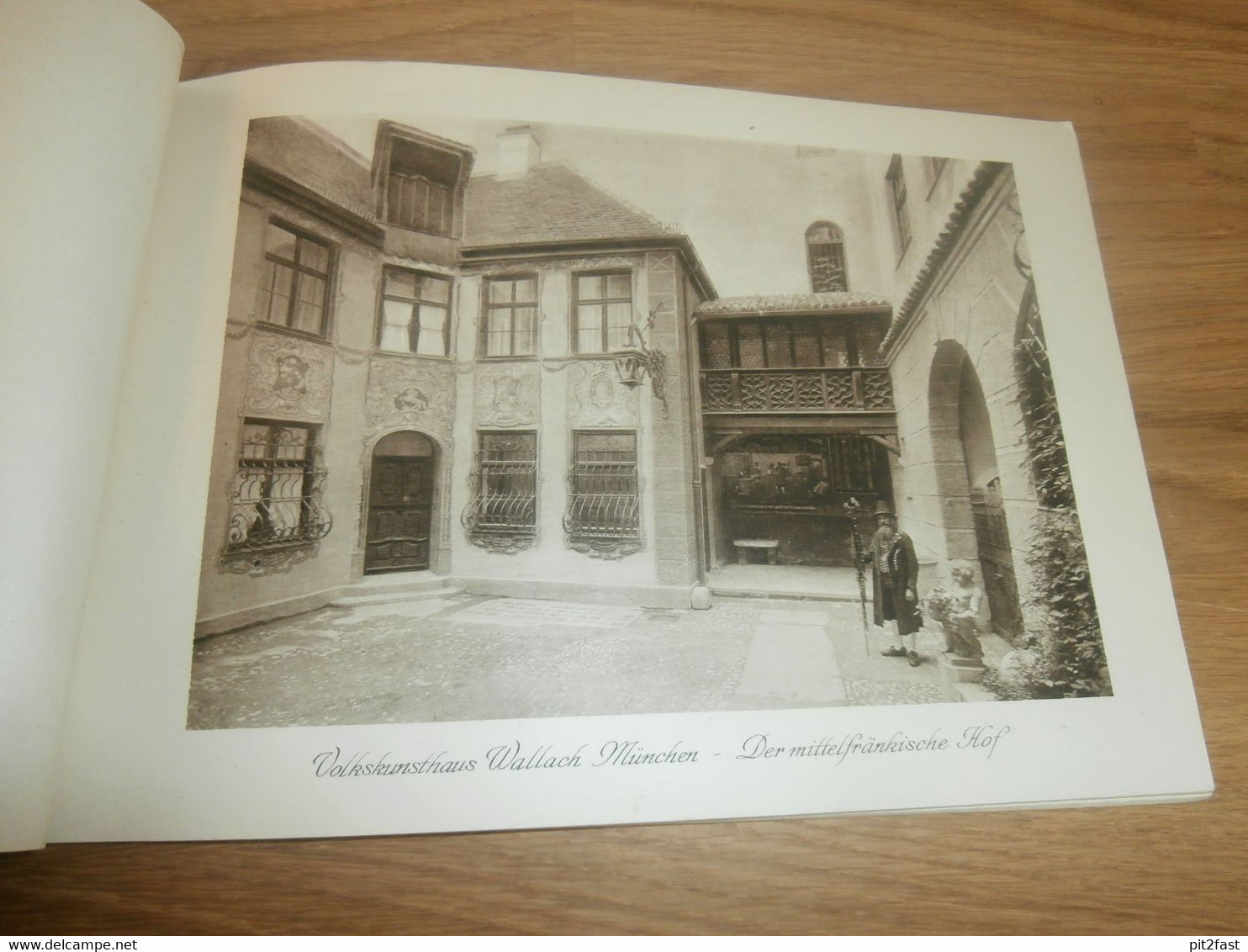 Katalog / Prospekt - Volkskunsthaus Wallach in München , 1921 , Trachten , Mode , Völkerkunde , Kunst , Handarbeit !!!