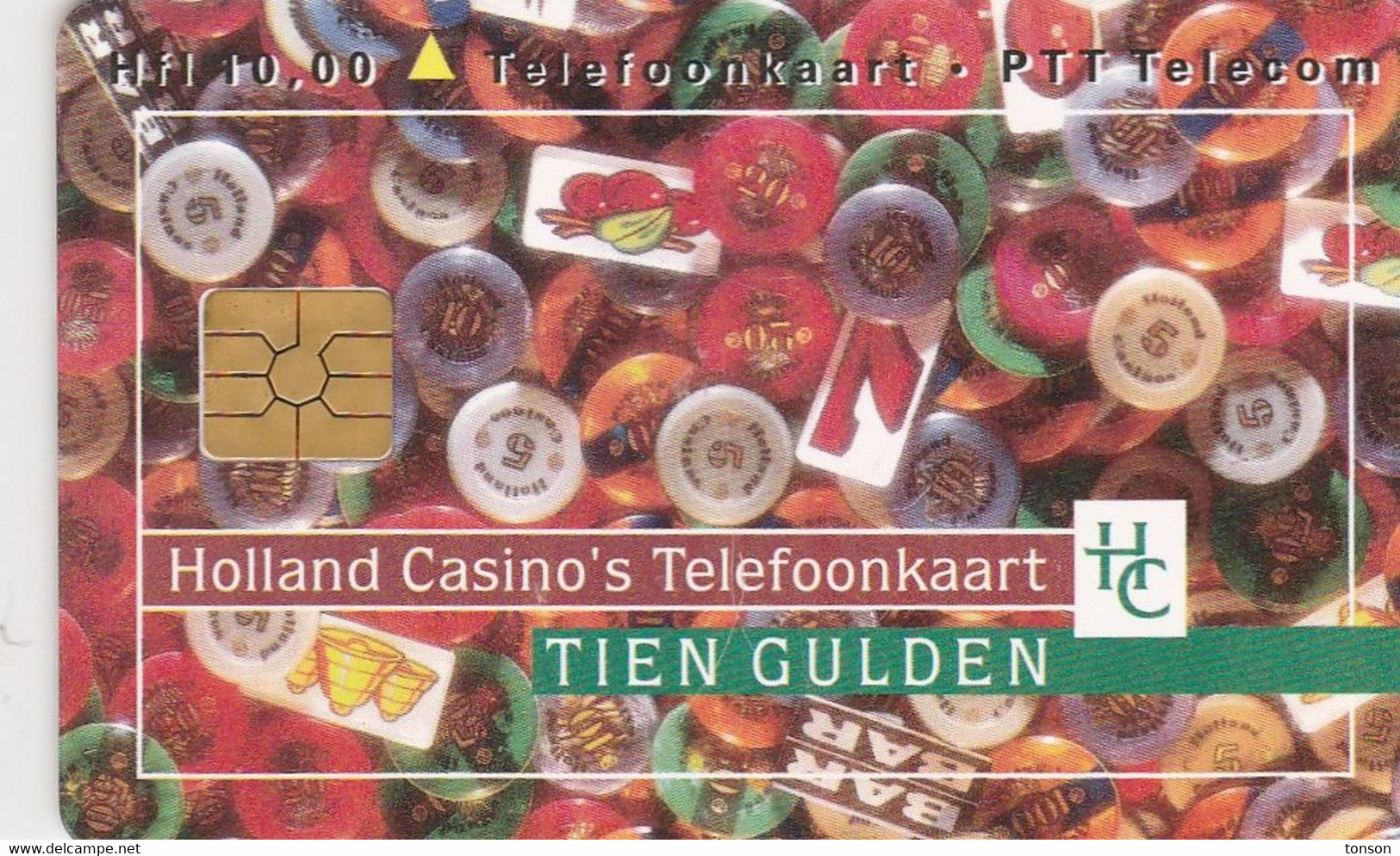 Netherlands,  CRD353, Holland Casino's, 2 Scans. - Sin Clasificación