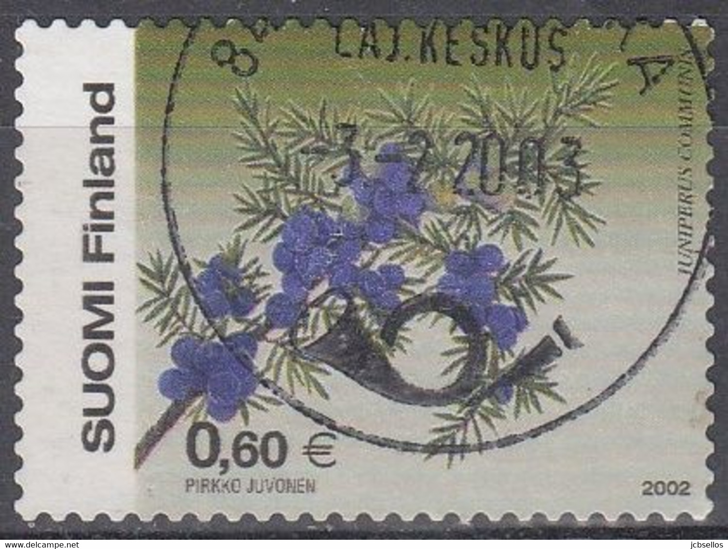 FINLANDIA 2002 YVERT Nº 1591 USADO - Used Stamps