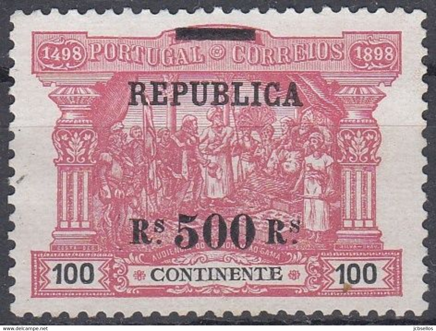 PORTUGAL 1910 Nº 194 NUEVO SIN GOMA (*) MANCHAS PARTE POSTERIOR - Neufs