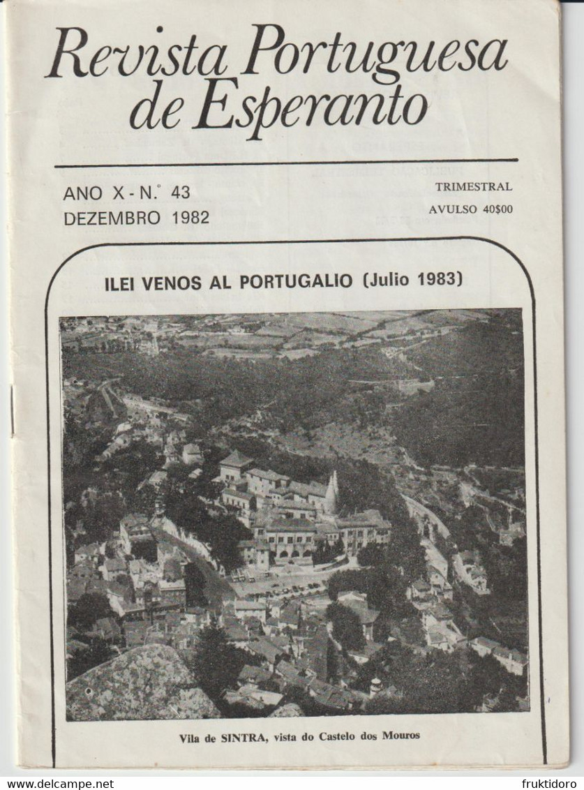 (PT) Portuguese Esperanto Magazine From 1982 - Portugala Esperanto-revuo De 1982 - General Issues