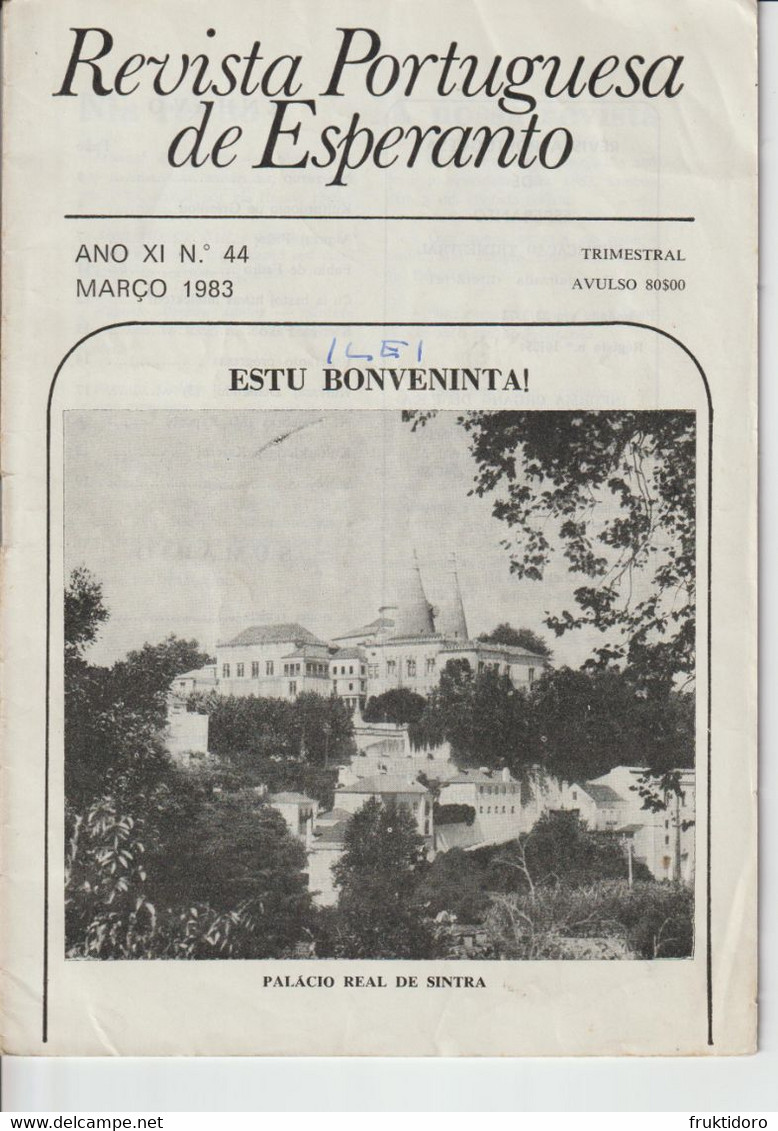 (PT) Portuguese Esperanto Magazines From 1982 - Portugala Esperanto-revuoj De 1982 - General Issues