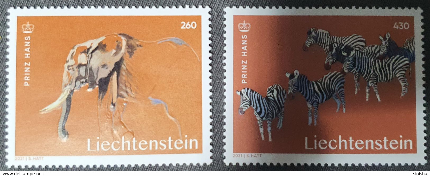 Liechtenstein / Animals / Zebras - Ungebraucht