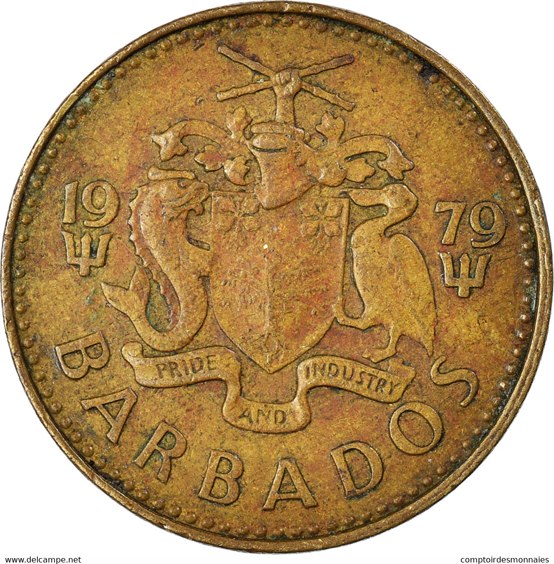 Monnaie, Barbade, 5 Cents, 1979 - Barbados (Barbuda)