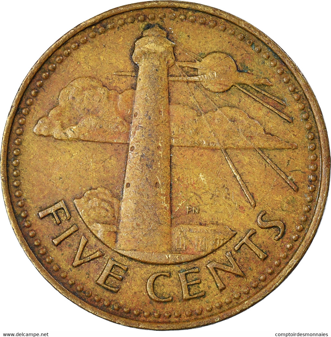 Monnaie, Barbade, 5 Cents, 1979 - Barbados (Barbuda)