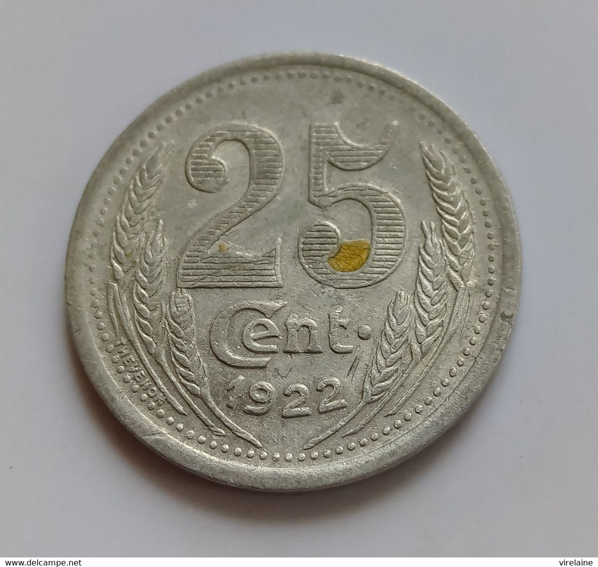 Monnaie De Nécessité 25 Centimes 1922  EURE ET LOIR (B02 03 ) - Monétaires / De Nécessité