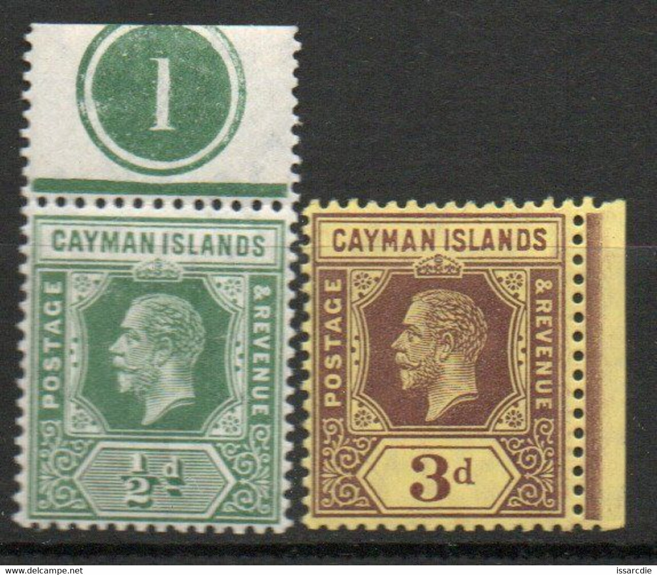 Caimanes "Cayman Islands " Colonie Britannique George Vn°34-38  Neufs* - Otros & Sin Clasificación