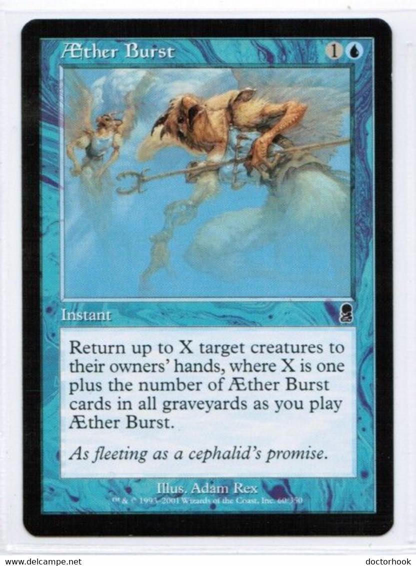 MAGIC The GATHERING  "Aether Burst"---ODYSSEY (MTG--153-7) - Andere & Zonder Classificatie