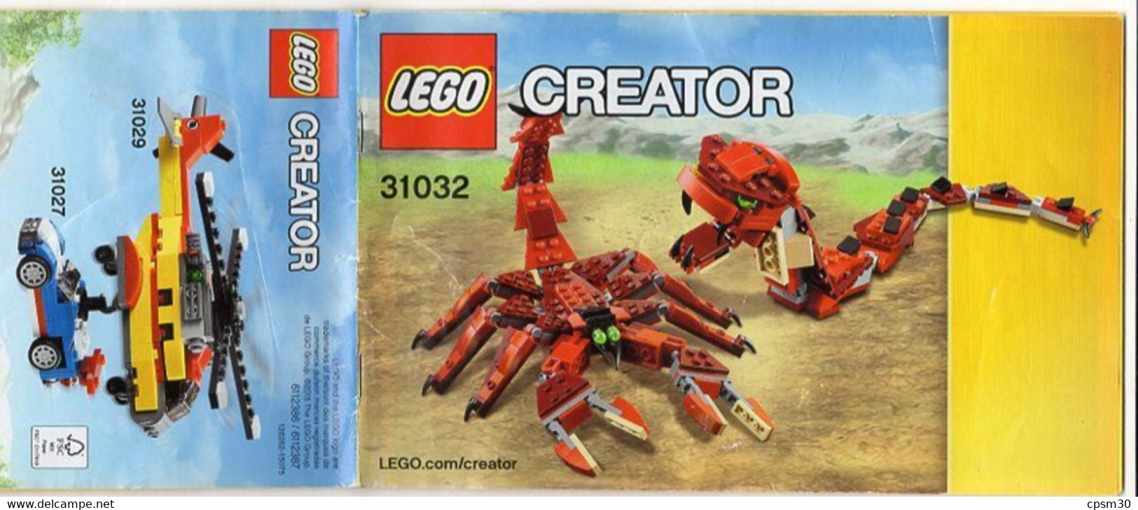 catalogues LEGO, plus de vingt différents