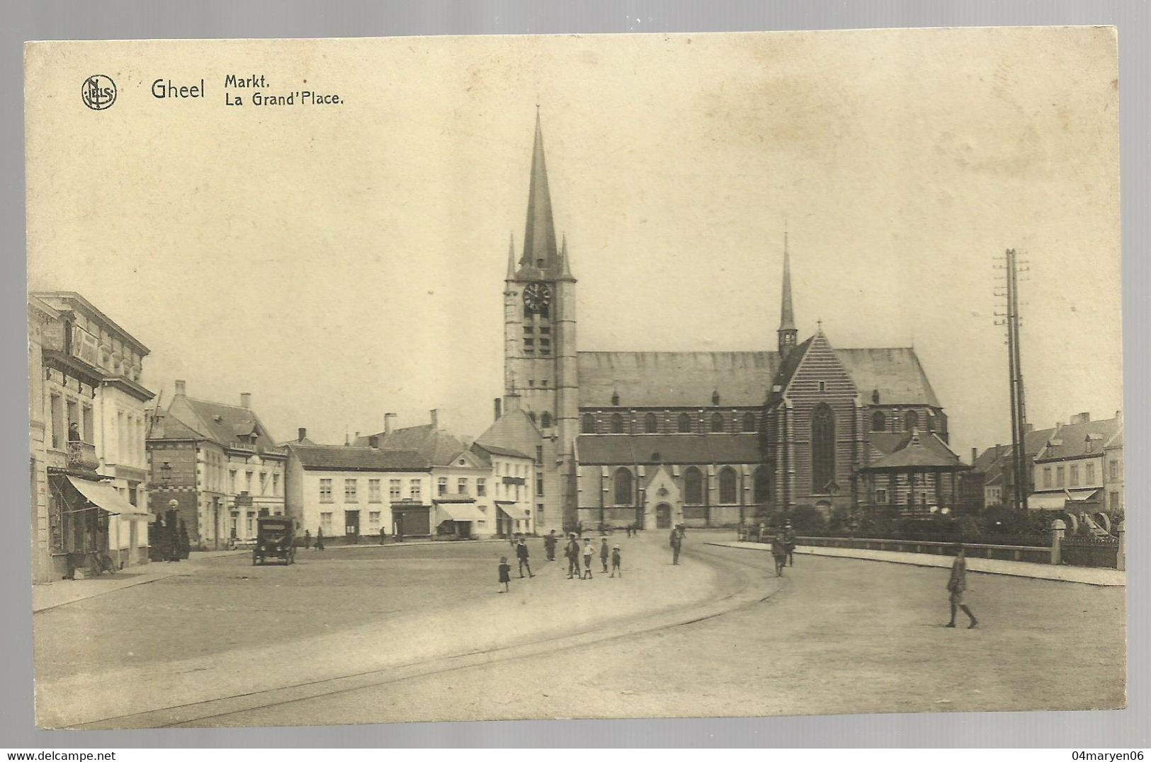 ***  GHEEL  ***  -  Markt / La Grand' Place  -  Zie / Voir Scan - Geel