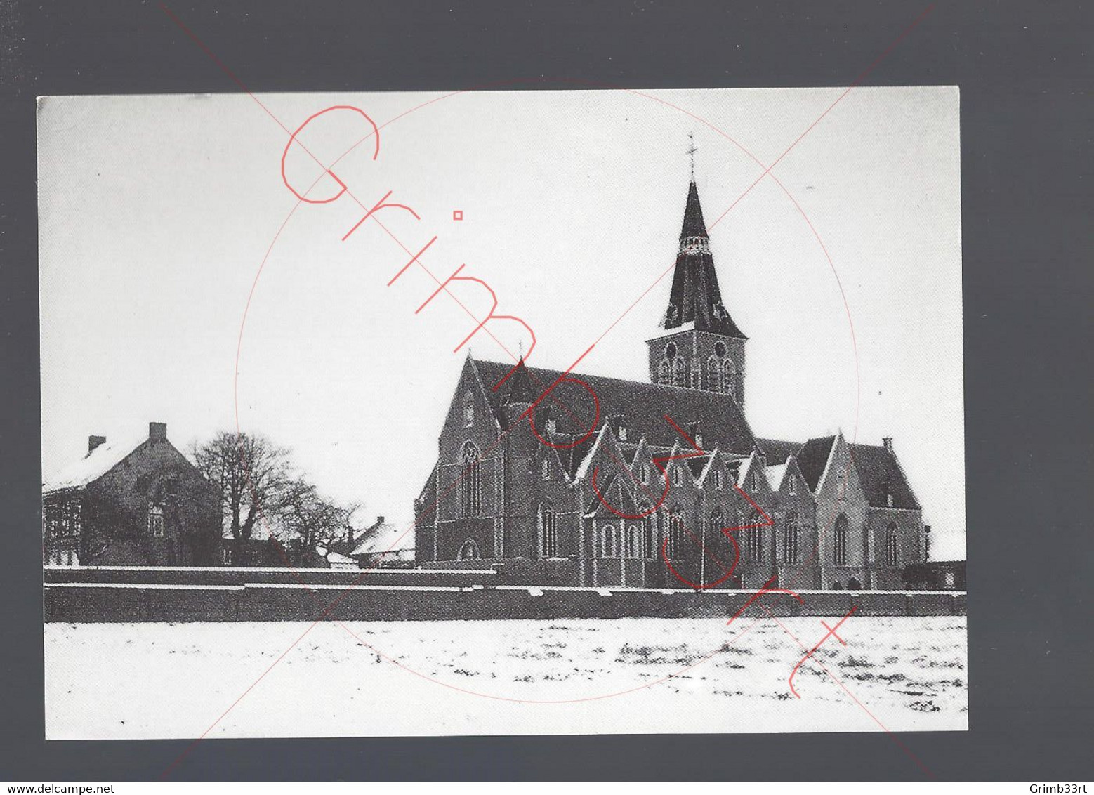 Aalter - Sint-Corneliuskerk Met Pastorij - Postkaart - Aalter