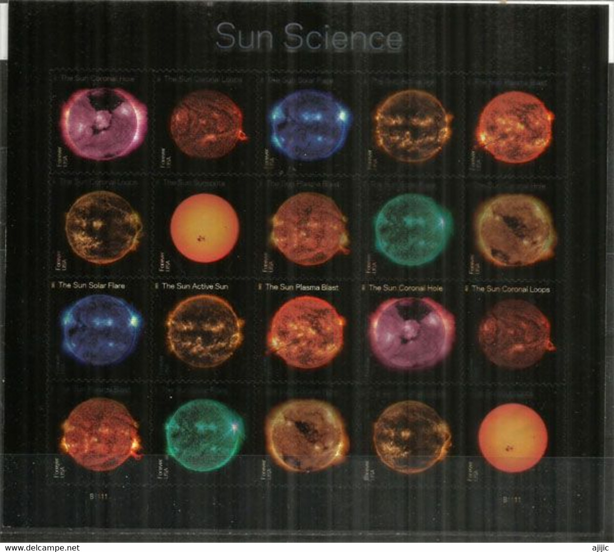 SUN SCIENCE / SOLAR SCIENCE. Feuille De 20 Timbres Neufs **, Année 2021 - Unused Stamps