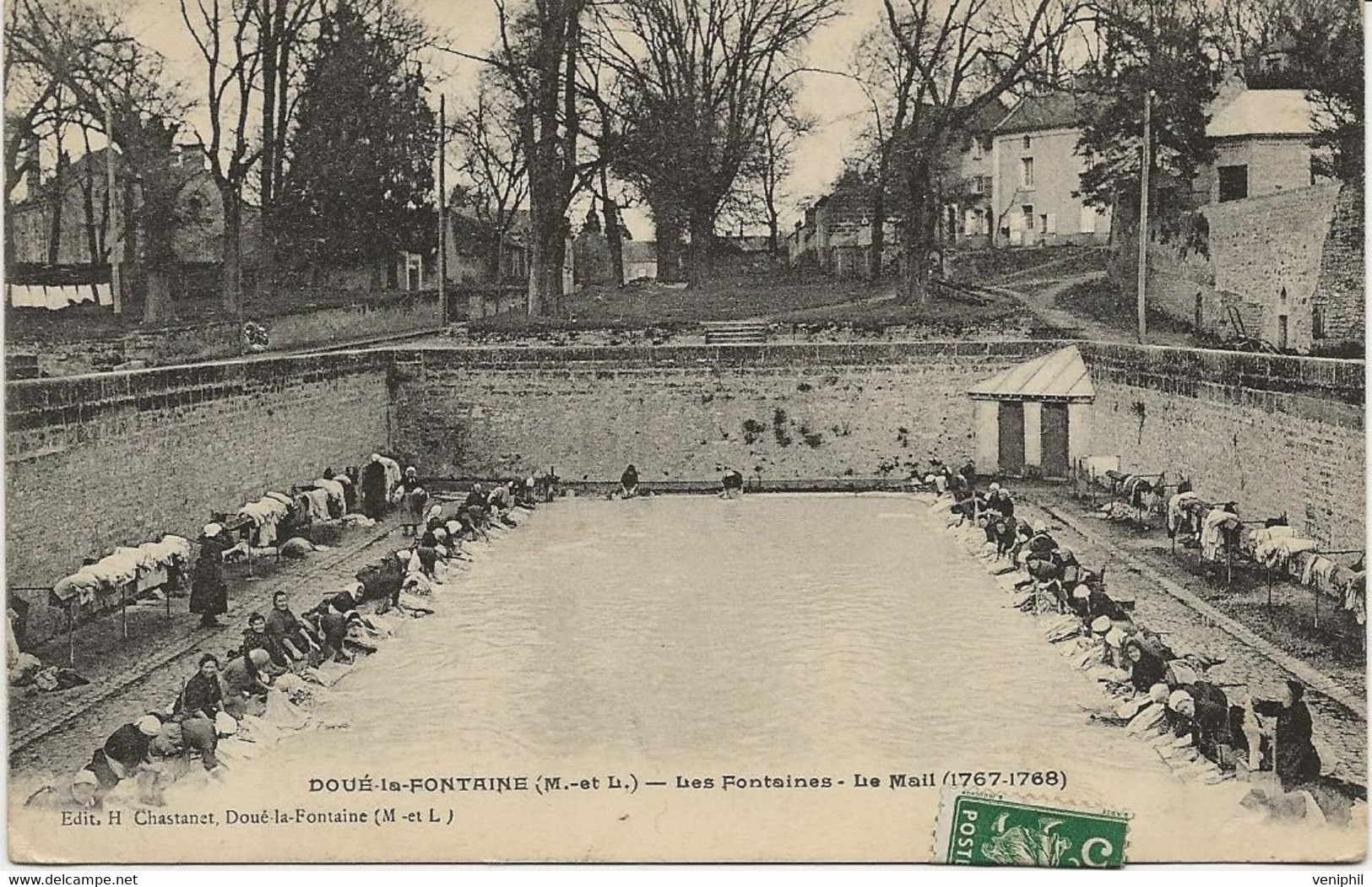 DOUE LA FONTAINE - MAINE ET LOIRE - LES FONTAINES- LE MAIL ( 1767-1768) - Doue La Fontaine