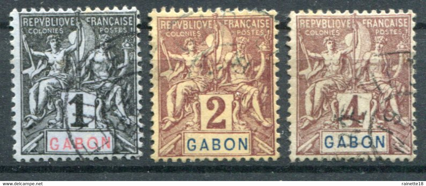 Gabon               16/18  Oblitérés - Used Stamps